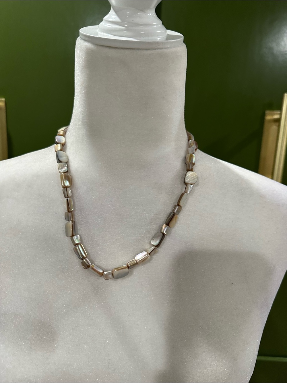 Premier beach stone necklace
